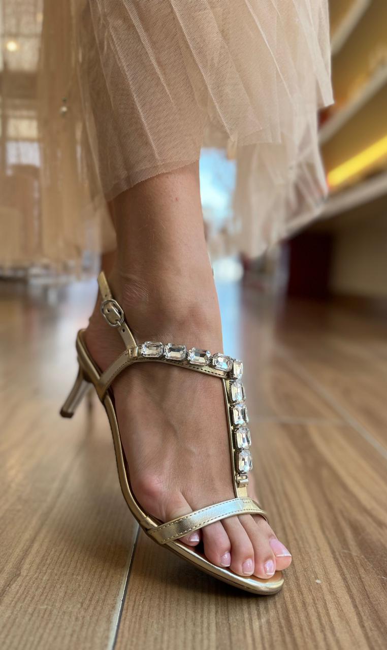 Sandália Crystal